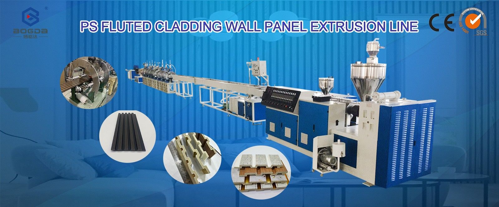 PS Cladding Wall Panel Moulding Machine