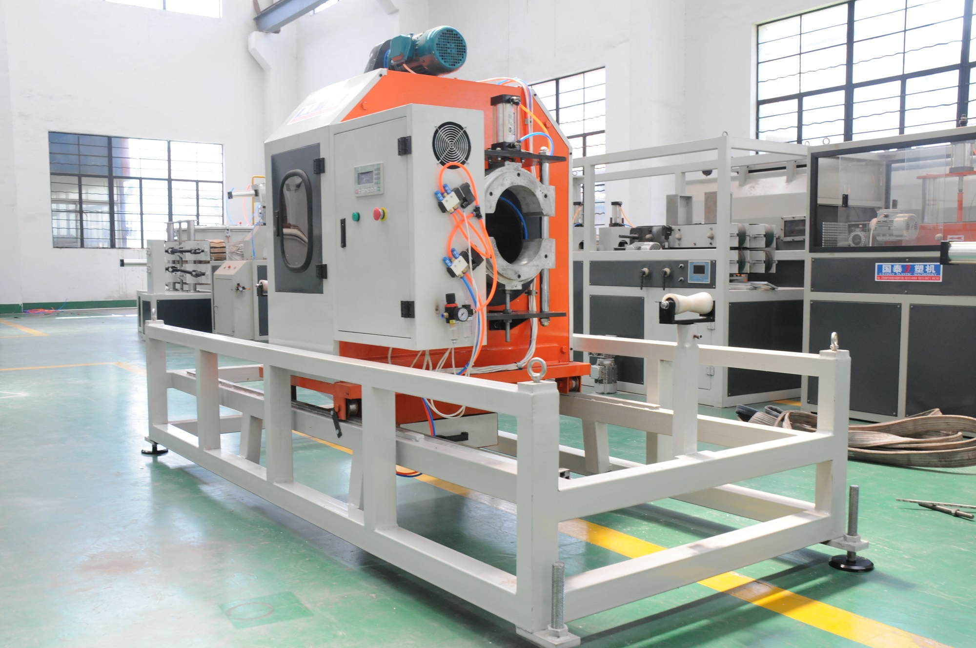 Plastic Pipe Profile Products Cutting Machine