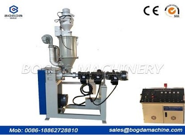 What are features of our PVC corner profile extrusion line?