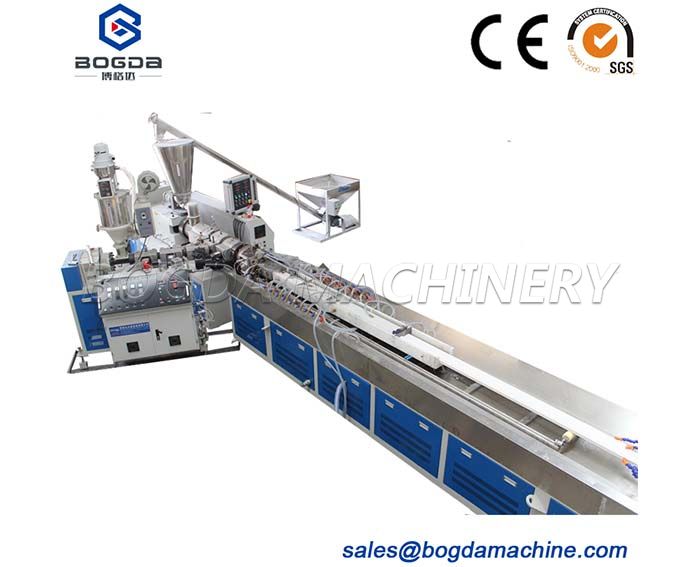 PVC Profile Production Extrusion Line