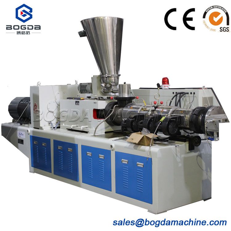 PVC Conical Twin Screw Extruder