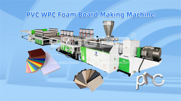 PVC WPC Foam Board Making Machine 3