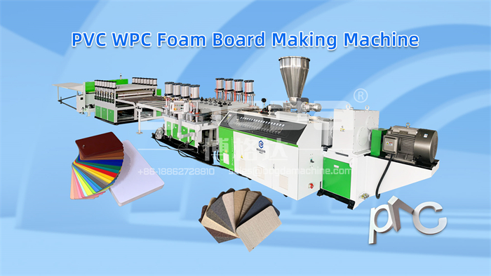 PVC WPC Foam Board Making Machine 6