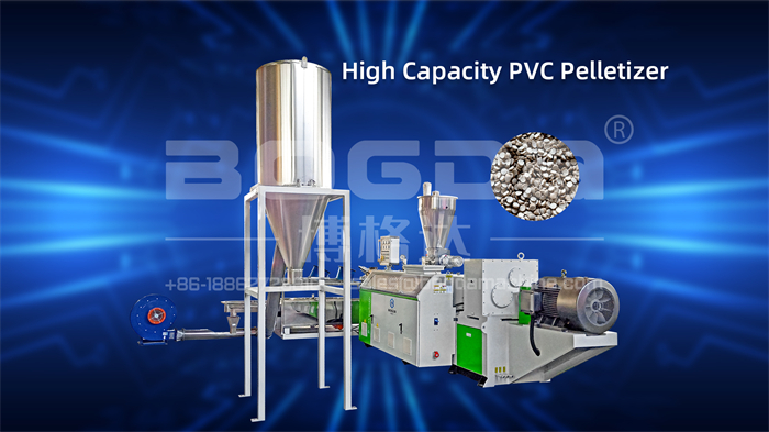 High Capacity PVC Pelletizer