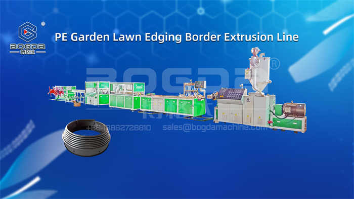 PE Garden Lawn Edging Border Extrusion Line