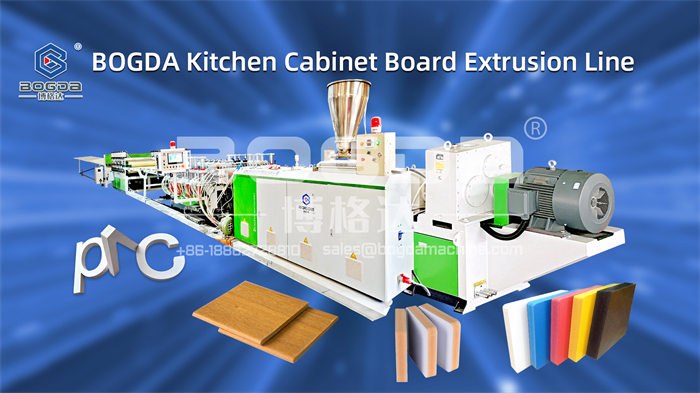 BOGDA Kitchen Cabinet Board Extrusion Line