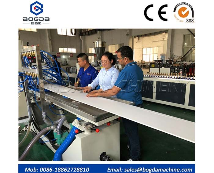 PVC Ceiling Panel Making Machine with Online Printing / PVC Ceiling Machine