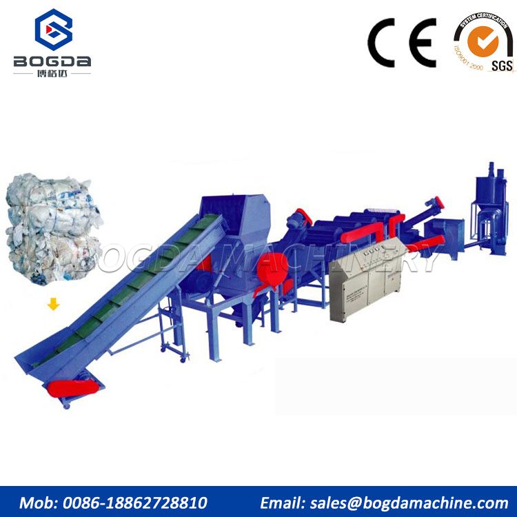 Waste Plastic PP PE Film Recycling Machine/PE Film Washing Line