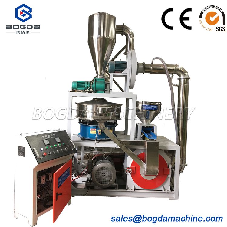 Plastic Powder Grinding Pulverizer Machine Price For PVC/PP/ABS/TPU/EVA