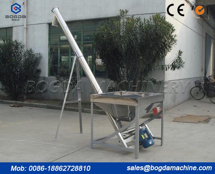 PVC Granules Screw Conveyor Machine With Reduction Box/Screw Feeders		