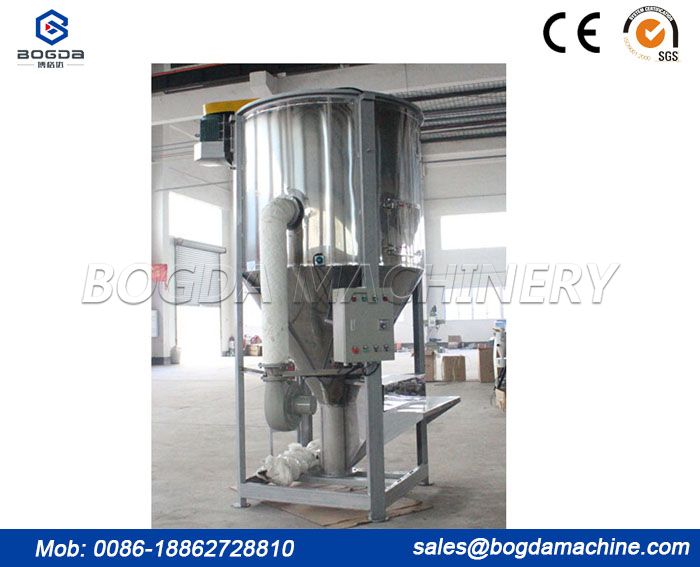 Plastic Heating Vertical Color Mixer/Blender Machine with Drying Mixing