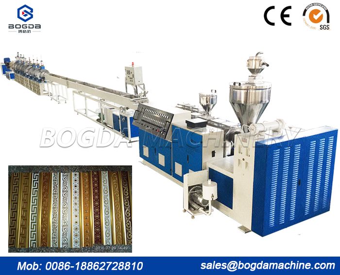 Manufacture PS Foam Frame Extrusion Profile Making Machine