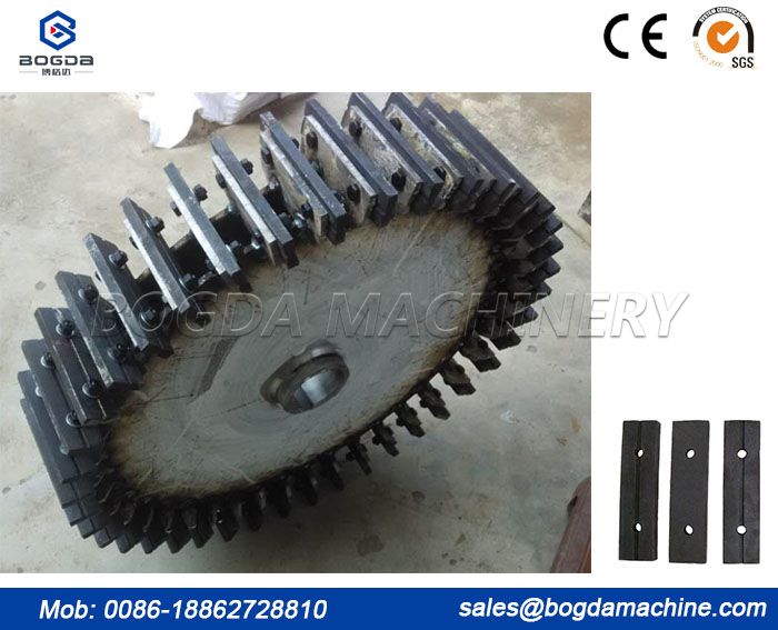 PVC pulverizer milling grinding knife