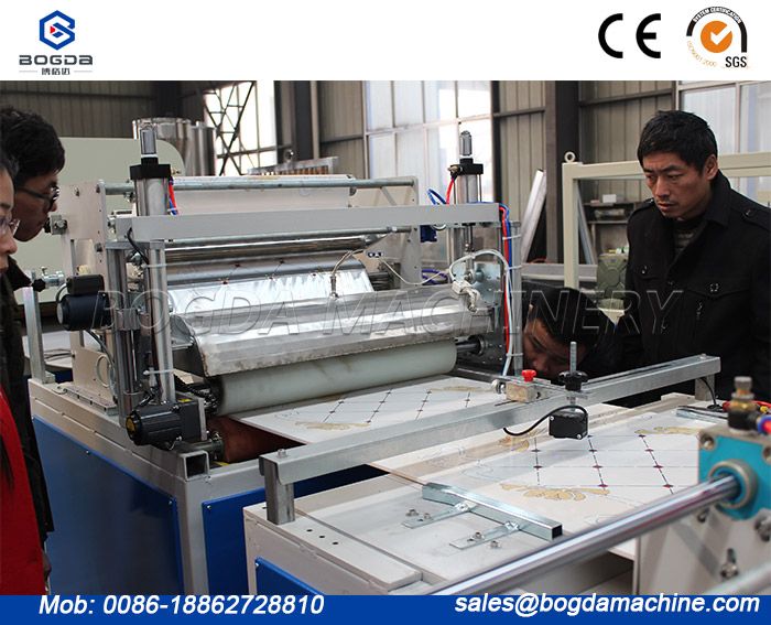 PVC Ceiling Panel Stamping Transfer Printing Machine