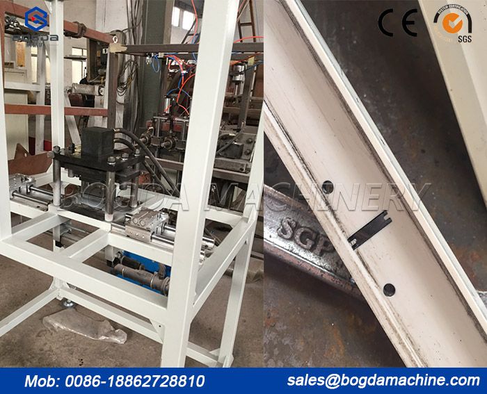 PVC Ceiling Panel T Profile Punching Machine