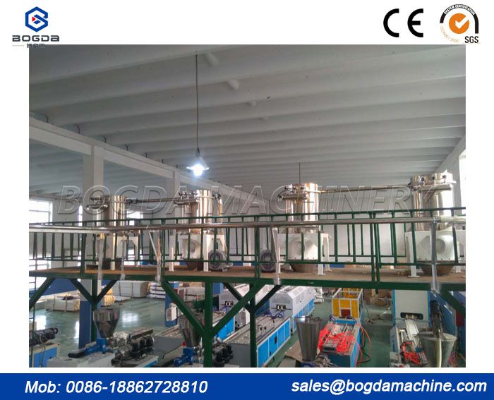 PVC Auto Feeding Weighing Mixing PVC Compounds Weighing Dosing Conveying System