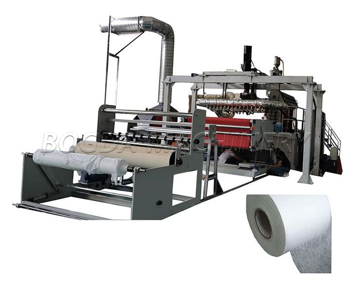 Hanger-type 1600mm Europen Standard FFP2 FFP3 KF4 Face Masks Meltblown Fabric Making Machine With Spunlace/Water Electret Treatment Equipment