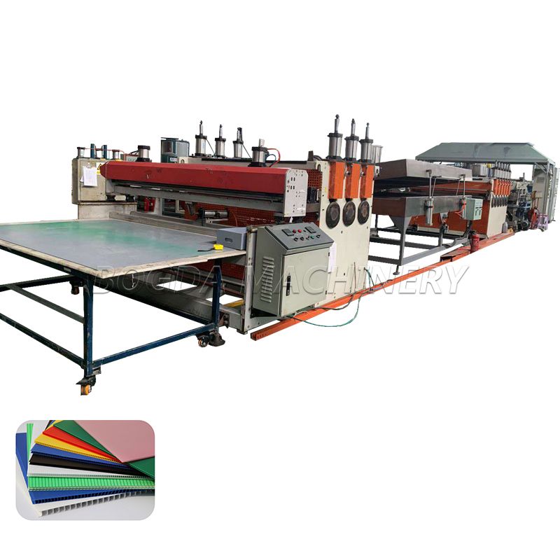 PP Hollow Plate Extrusion Line