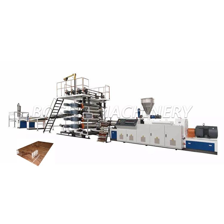 PVC sheet extrusion line