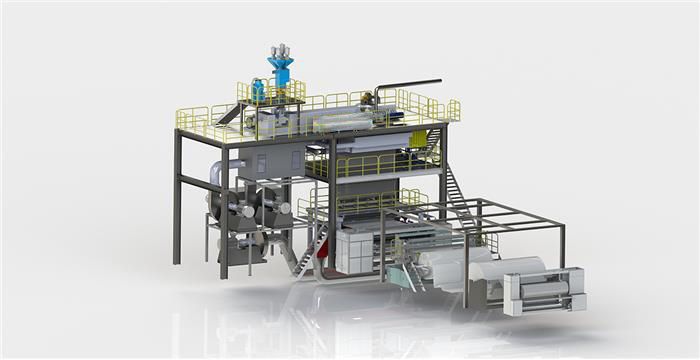 SMS SSMS SMMMS  PP Spunbond Nonwoven Fabric Making Machine