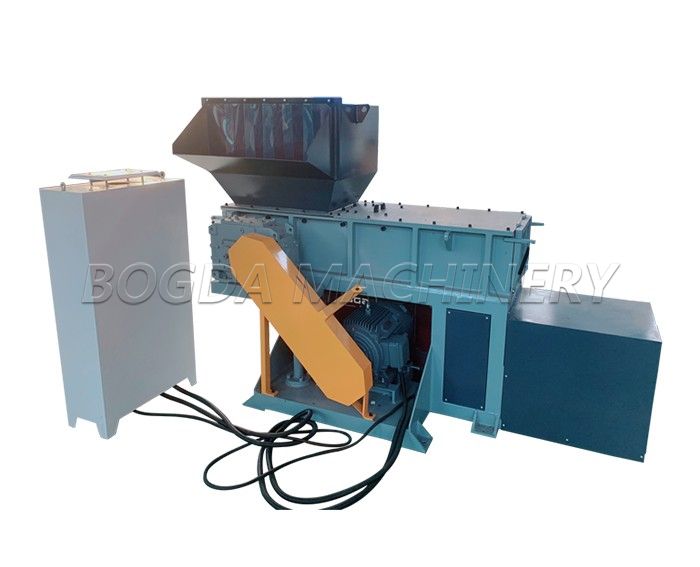 BOGDA Multifunctional Small Plastic Lump Waste Plastic Blocks Wood Pallet Meltal Single Shaft Shredder Machine