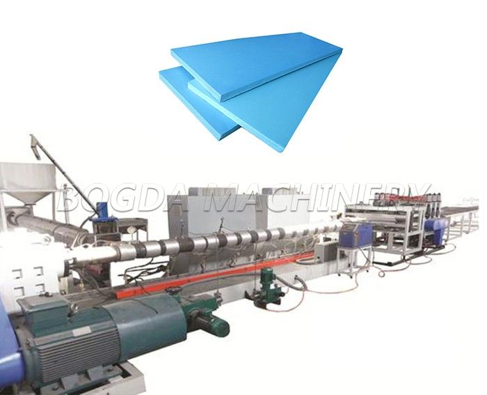 CO2 Technology XPS Foaming Insulation Board Extrusion Production Line