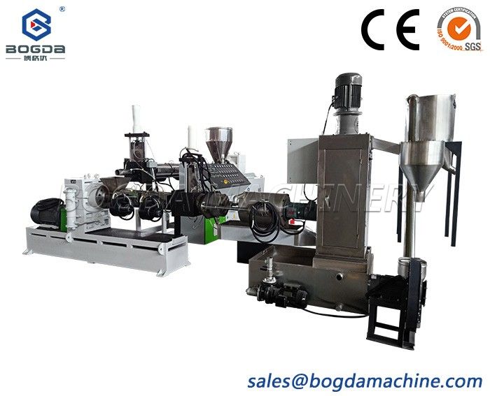 High Efficiency Waste Plastic Recycling Flakes Pelletizing Line