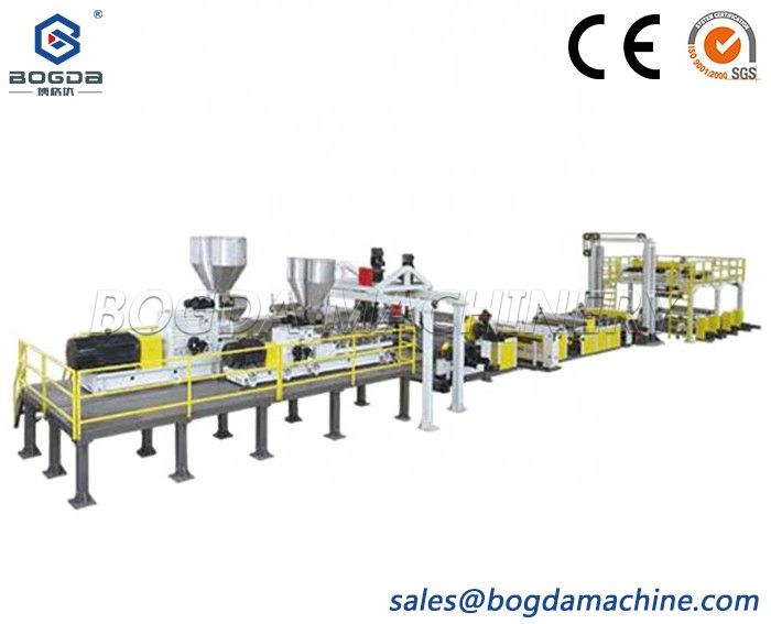 Plastic PC/PMMA Sheet Plate Making Machine Line