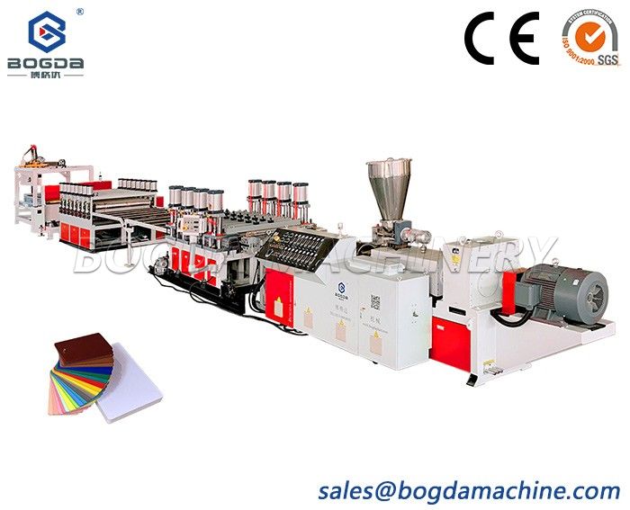 Custom Advertisement White PVC Celuka Foam Board Extrusion Machinery Production Line