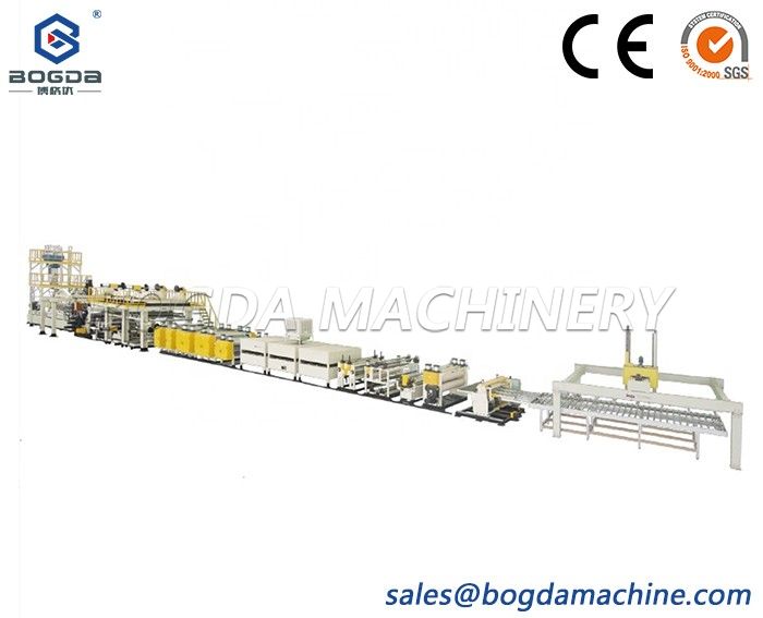 High speed Aluminum plastic composite panel making machine PE extrusion line