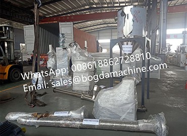 BOGDA HDPE Recycling Granules Pelletizing Line Granulating Machine