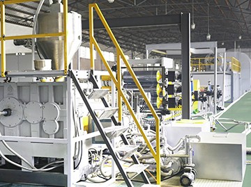 XPE IXPE Cross Linked Foamed Sheet Roll Production Line