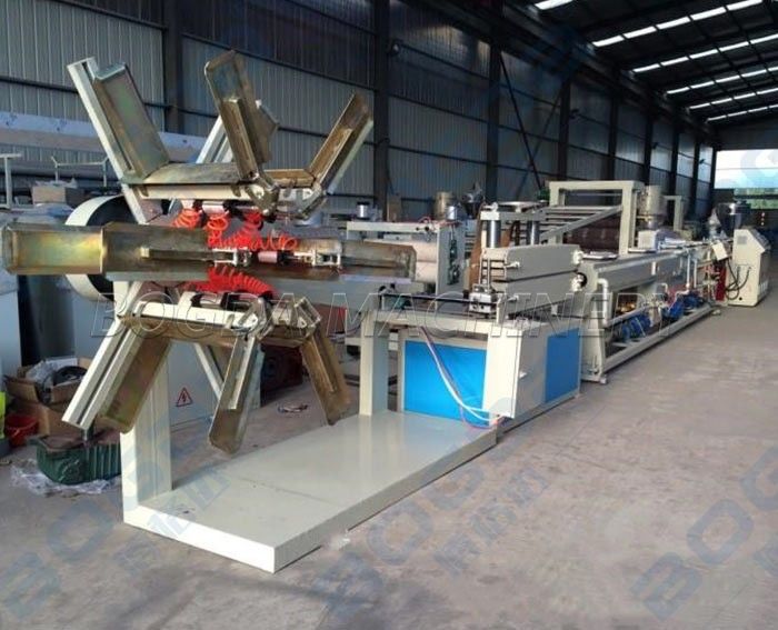 LDPE/HDPE pipe machine plastic extruder for water supply pipe production line