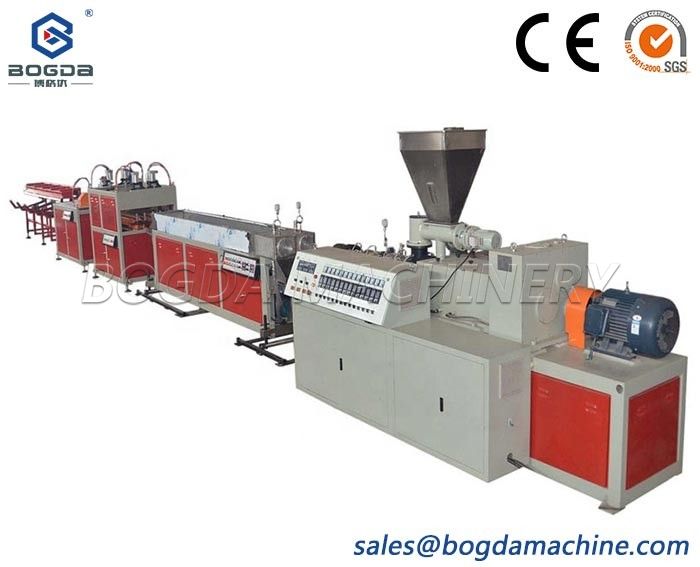 High speed PVC pipe making machine dual PVC pipe extrusion line