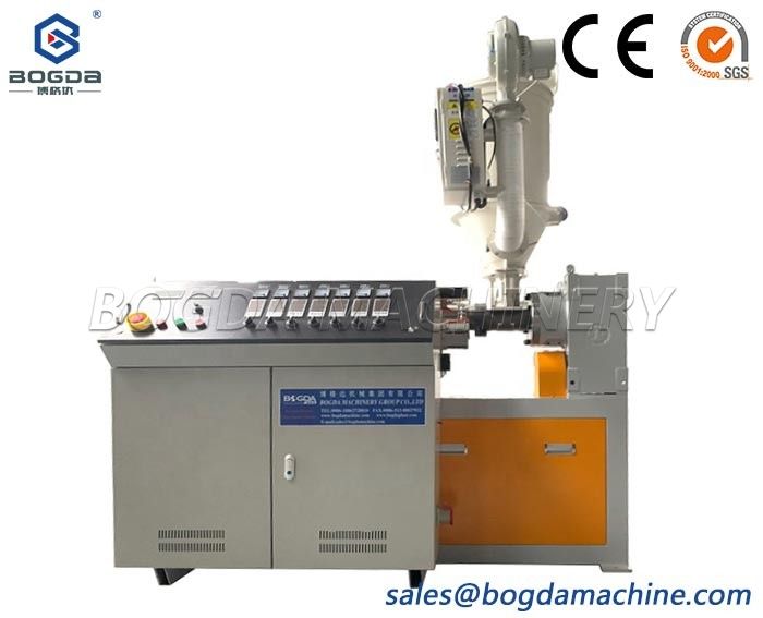 BOGDA Manufacturing PE Pipes Small Model 45 Single Screw PP Profiles Plastic Extruder