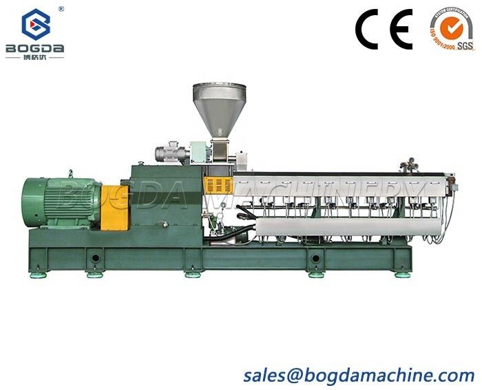 Co-rotating Parallel Twin-screw Extruder PP PE TPU TPE TPO POE EVA PET Plastic Recycling Pelletizing Extrusion Machine