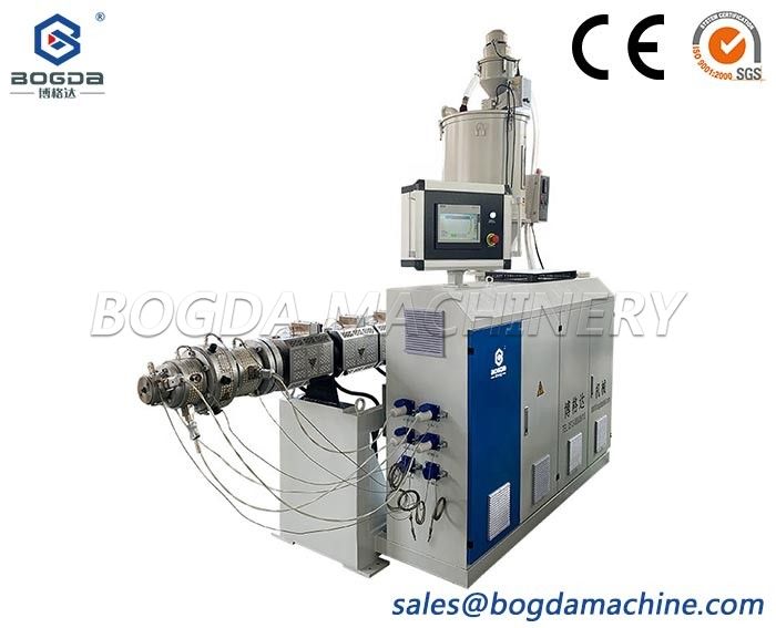 Single Screw Plastic PPR Pipe Extruder Extrusion Machine SJ65 For Pipeline