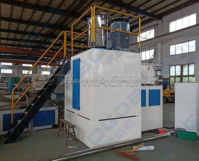 China Manufacturers High Speed PVC Plastic Powder Mixer Unit With Hot And Cold Mixing Machine