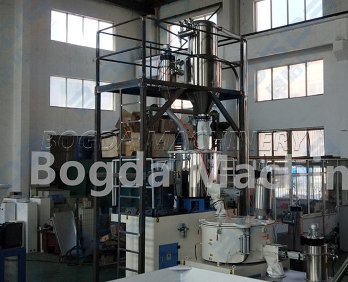 BOGDA Full Automatic Gravimetric Blending Dosing System PVC Compounding Powder Mixer