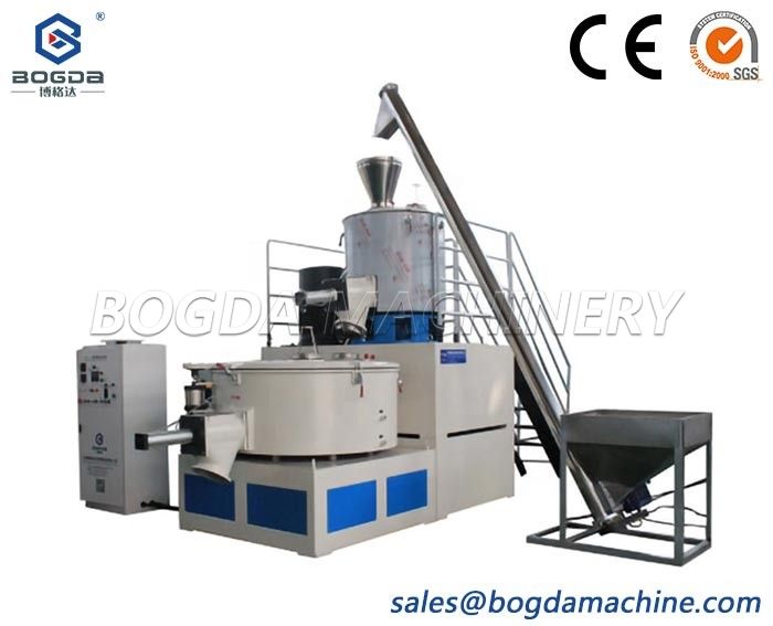 Fully Automatic Plastic Heating Cooling Mixer SRL-Z300/600 High Speed PVC Raw Materials Hot Cold Mixing Machine Units