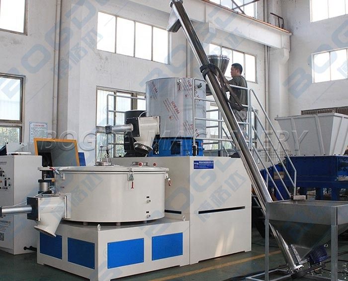 Fully Automatic Plastic Heating Cooling Mixer SRL-Z300/600 High Speed PVC Raw Materials Hot Cold Mixing Machine Units