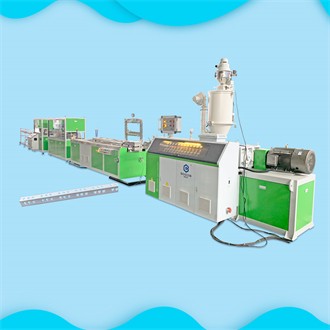 BOGDA is having an Alibaba online show about popular selling PE PP corner bead 4 cavities extrusion line