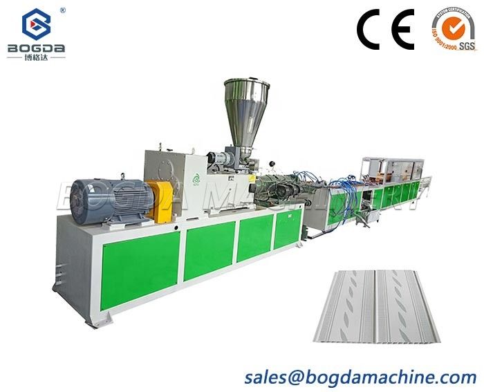 Hollow PVC Interior Decorative Wall Panel Extrusion Production Line Machine