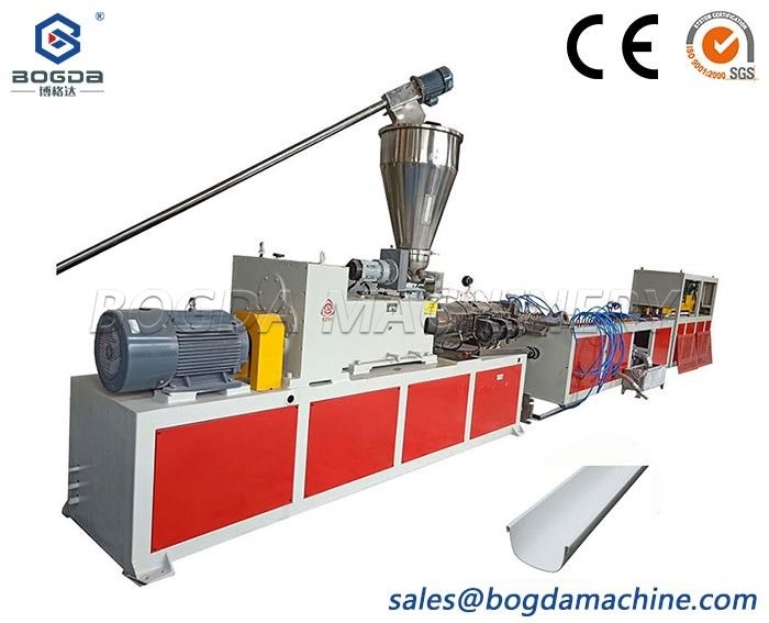 Greenhouse Drainage System PVC Rain Gutter Plastic Profile Extrusion Production Machine Line