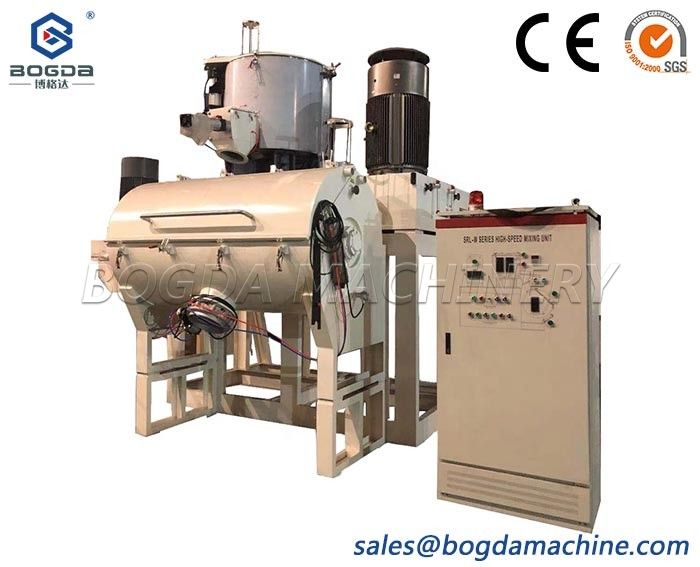 Industrial Horizontal Plastic Raw High Speed Hot and Cooling Plastic Mixing Machine SRL-W800/1600