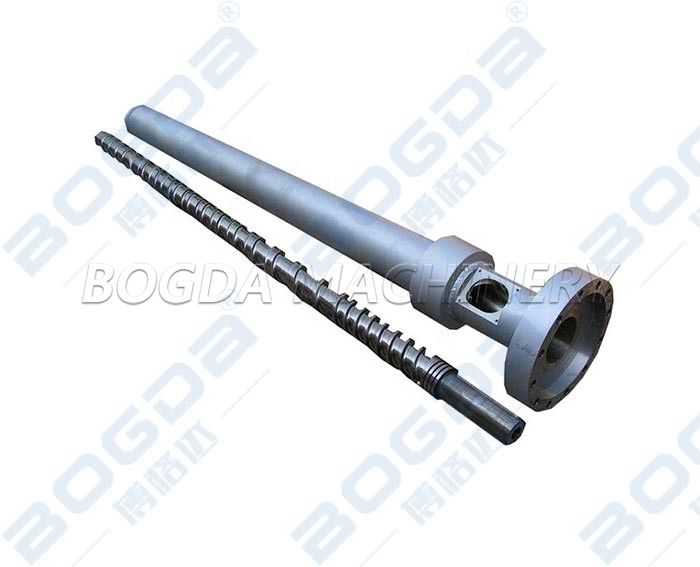 Plastic Extrusion Single Screw Barrel For PVC PP PE ABS PS PET HDPE Profiles Sheet Board Pipes Extrusion