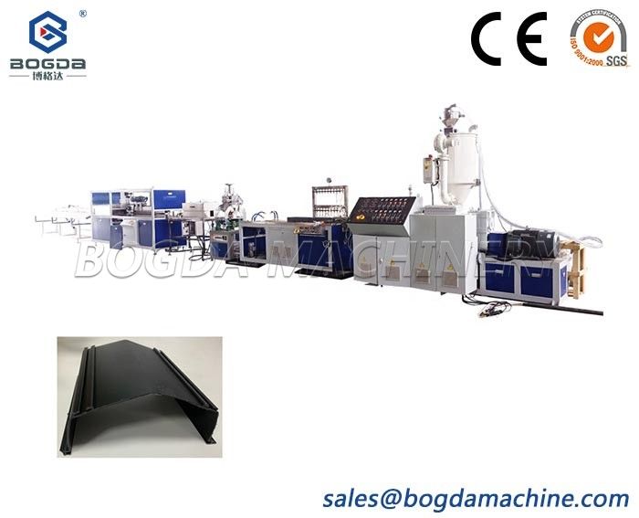 BOGDA Manufacture Plastic PP PVC Tube Settler Media Profile Extrusion Making Machinery Production Line