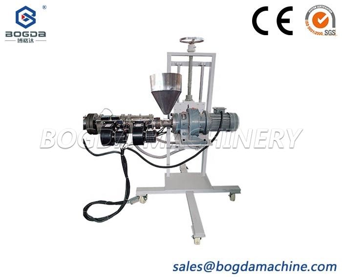 SJ25 Solo Screw Extruder CO Extrusion Machine For Plastic Sheet Board Pipe Profiles Extrusion Line