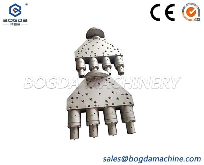 BOGDA High Output Four Cavities PVC Pipe Extrusion Die Head Mould