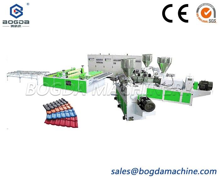 PVC roof sheet extrusion machine PVC plastic roof tile production line